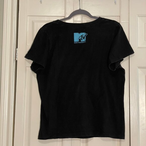 MTV Daria Slim Fit Plus Size T-shirt - 2X - Black - VGUC - Picture 2 of 4